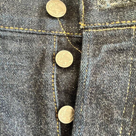 Tanuki - NSXT 16oz Natural Indigo Stretch Denim Tapered - Picture 2 of 6